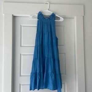 Entro cotton gauze sleeveless dress with cute bow